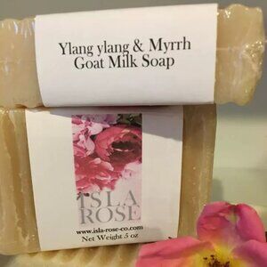 YLANG YLANG AND MYRRH GOAT MILK ORGANIC SOAP